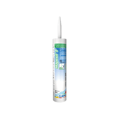 Mapei Mapesil 3D silicone caulk tube in 299ml size, flexible 100% silicone sealant for sealing and grout joints.