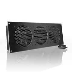 AC Infinity AIRPLATE S9 18-inch cabinet cooling fan system, quiet cooling solution for electronic cabinets.