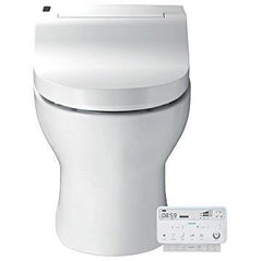 Bio Bidet IB835 fully integrated bidet toilet system with control panel, sleek design, and modern bidet features.