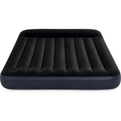 Intex Pillow Rest Classic airbed with built-in QuickFill Plus internal pump, 10-inch height, suitable for camping or guest use