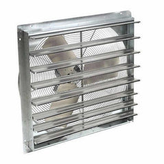 TPI Commercial Direct Drive Exhaust Fan, Shutter Mounted, Single Phase, 14" Diameter, 120 Volt CE14-DS
