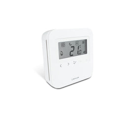 Salus AHTR3024 24VAC digital non-programmable thermostat with 3-wire setup, showing digital display and control buttons.