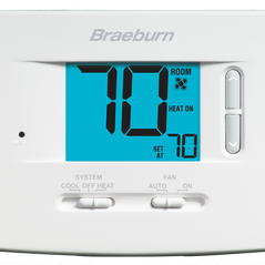 BRAEBURN 1020 Non-Programmable Thermostat