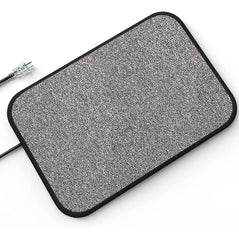 EconoHome electric heated foot warmer mat for office or home, providing cozy warmth and comfort for feet.
