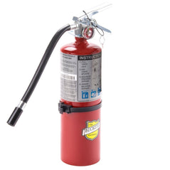 Buckeye 5lb ABC multipurpose dry chemical fire extinguisher with pressure gauge and handle for safety and fire emergency use