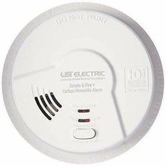 USI Electric MIC1509S Hardwired 3-in-1 Universal Smoke & Carbon Monoxide Alarm with 10-Year Sealed Battery - Wholesale Home Improvement Products