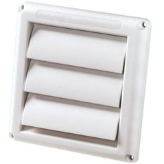 Deflecto - HS4W - 4" Fan Vent, White - Wholesale Home Improvement Products