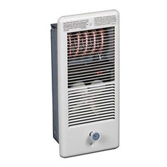 TPI HF4320T2RPW Series 4300 Low Profile Fan Forced Wall Heater with 2 Pole Thermostat, Standard, 2000/1500 W - Wholesale Home Improvement Products