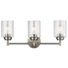 Kichler - Winslow 3 Light Vanity Light Brushed Nickel - Wholesale Home Improvement Products