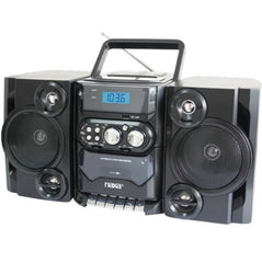 NAXA NPB428 Portable CD/MP3 Player with AM/FM Radio, Detachable Speakers, Remote & USB - Wholesale Home Improvement Products