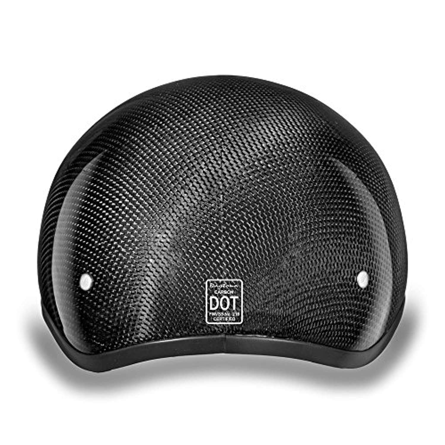 MOTORCYCLE D6-PS D.O.T. DAYTONA SKULL CAP – W/ PISTONS SKULL – Austin Leather - Foto 4
