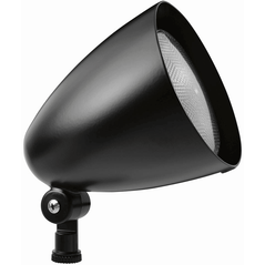 RAB HB101 bullet-shaped PAR38 aluminum floodlight with 150W power for outdoor or landscape lighting.