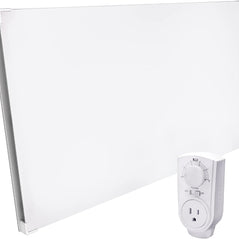 EconoHome Wall Mount Space Heater Panel with Thermostat