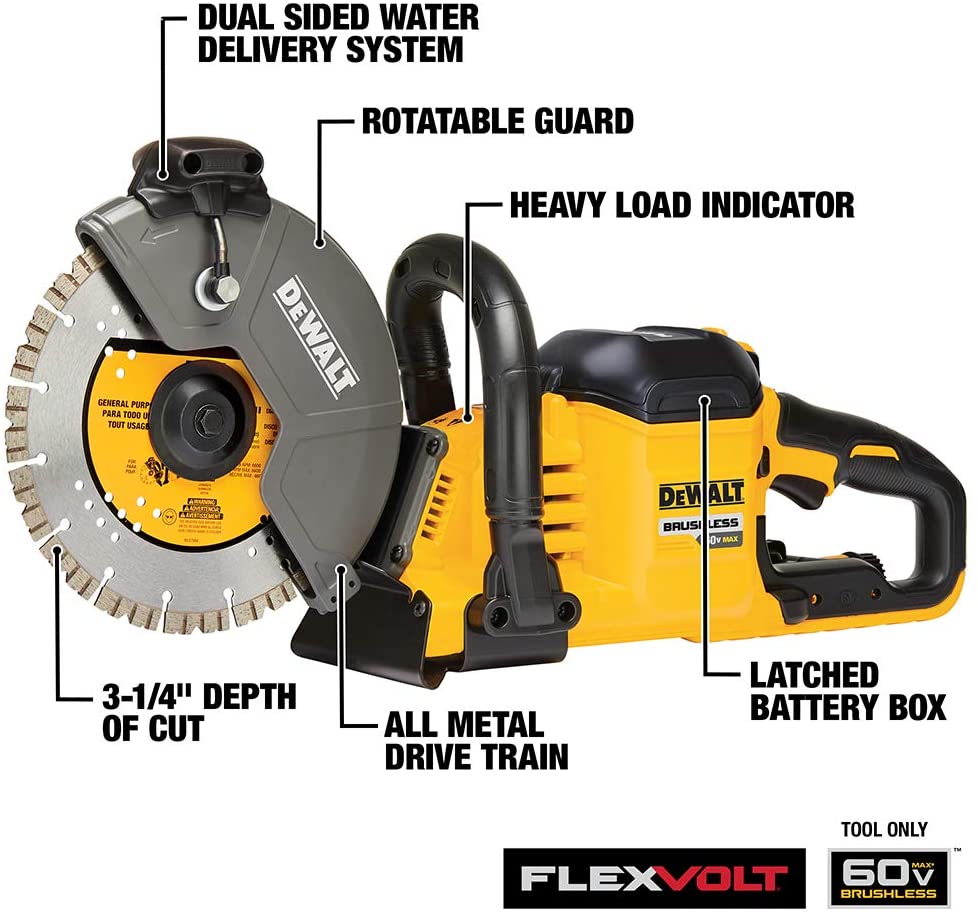 Dewalt 60 volt cut off saw 2025
