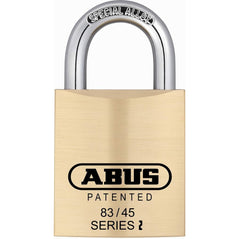 ABUS 83/45 -300 S2 Schlage SC1 Keyway 45mm All Weather Solid Brass Rekeyable Padlock - Keyed Different