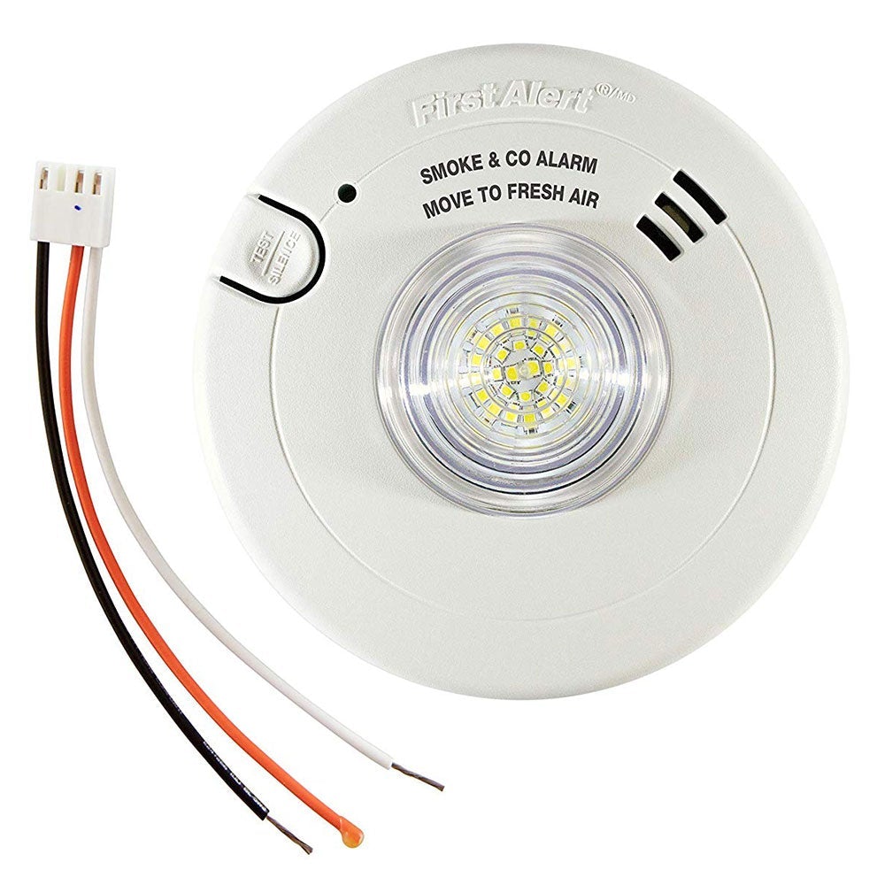 3 Pack of First Alert Wireless Interconnect Hardwired Smoke Alarm