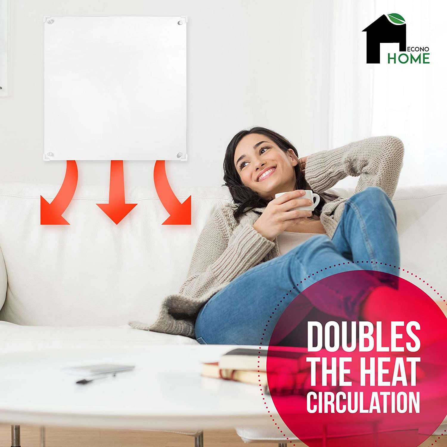 EconoHome - Heat Guard for Wall Mount Space Convector Heater Panel–  Wholesale Home