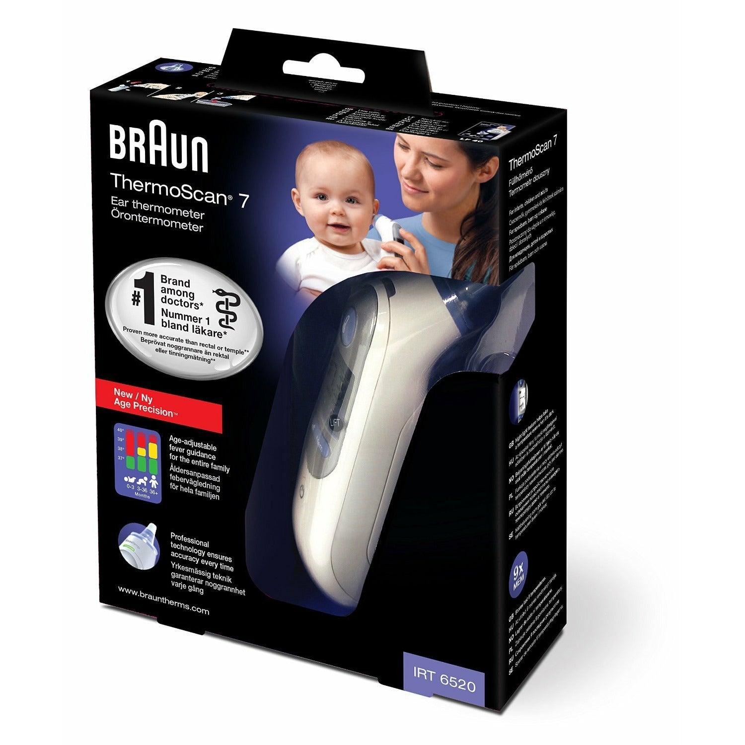 litteken Bij elkaar passen ik wil Braun Thermoscan 7 IRT6520 Ear Thermometer– Wholesale Home