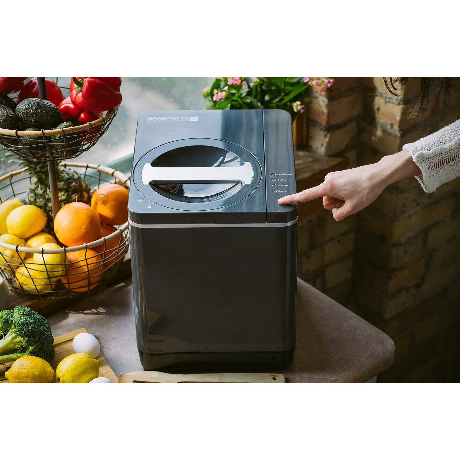 The FoodCycler FC-30 Platinum Indoor Food Recycler and Kitchen