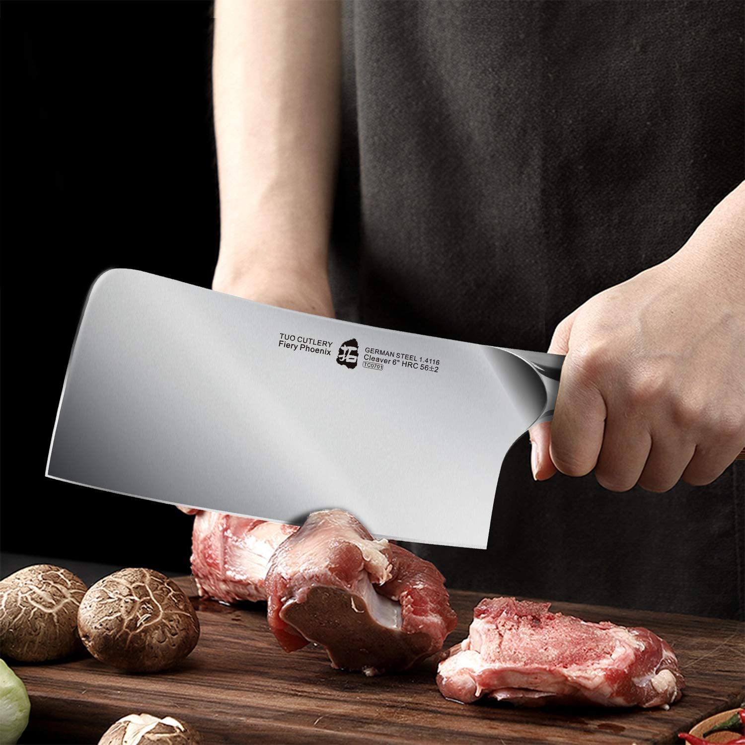 TUO Cutlery - TC0701 - Meat Cleaver 6 inch - Chinese Chopping Knife–  Wholesale Home