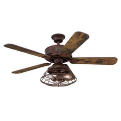 Westinghouse - Barnett 48-Inch Indoor Ceiling Fan with Dimmable LED Light Kit
