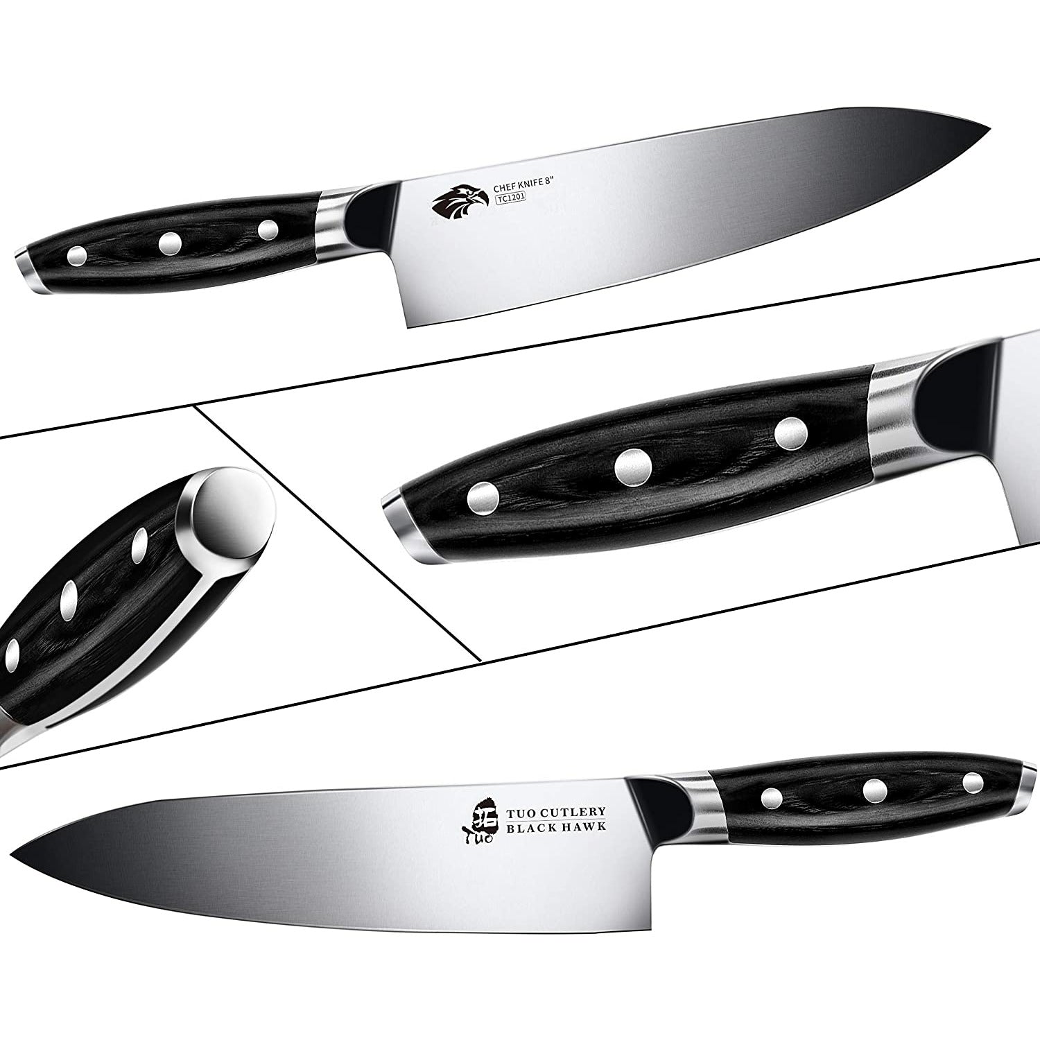 Cutlery-Pro Forged Wide Chef Knife, 8-Inch Blade, 8 Chef Knife - Harris  Teeter