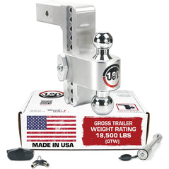 Weigh Safe - 180 Hitch - 8" Drop Hitch - 2.5" Receiver