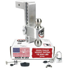 Weigh Safe - 180 Hitch - 10" Drop Hitch - 2.5" Receiver