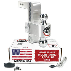 Weigh Safe - 180 Hitch - 8" Drop Hitch - 2" Receiver