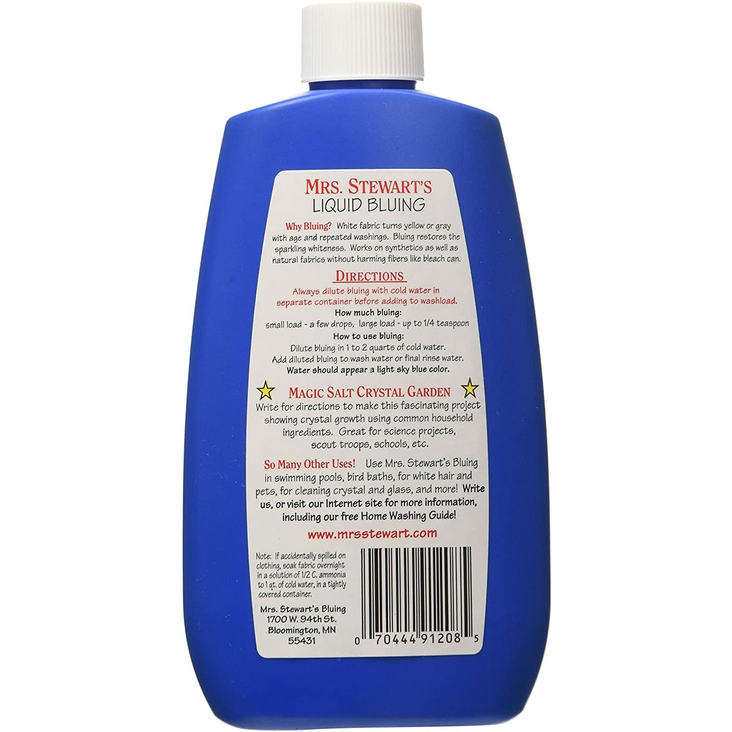 Mrs. Stewart's Concentrated Liquid Bluing Product Review