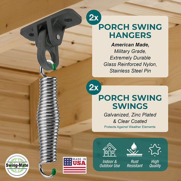 SwingMate Porch Swing Hanging Kit Wholesale Home