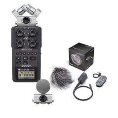 Zoom H6 Six-Track Portable Recorder with Zoom APH-6 Accessory Pack for H6 - Wholesale Home Improvement Products