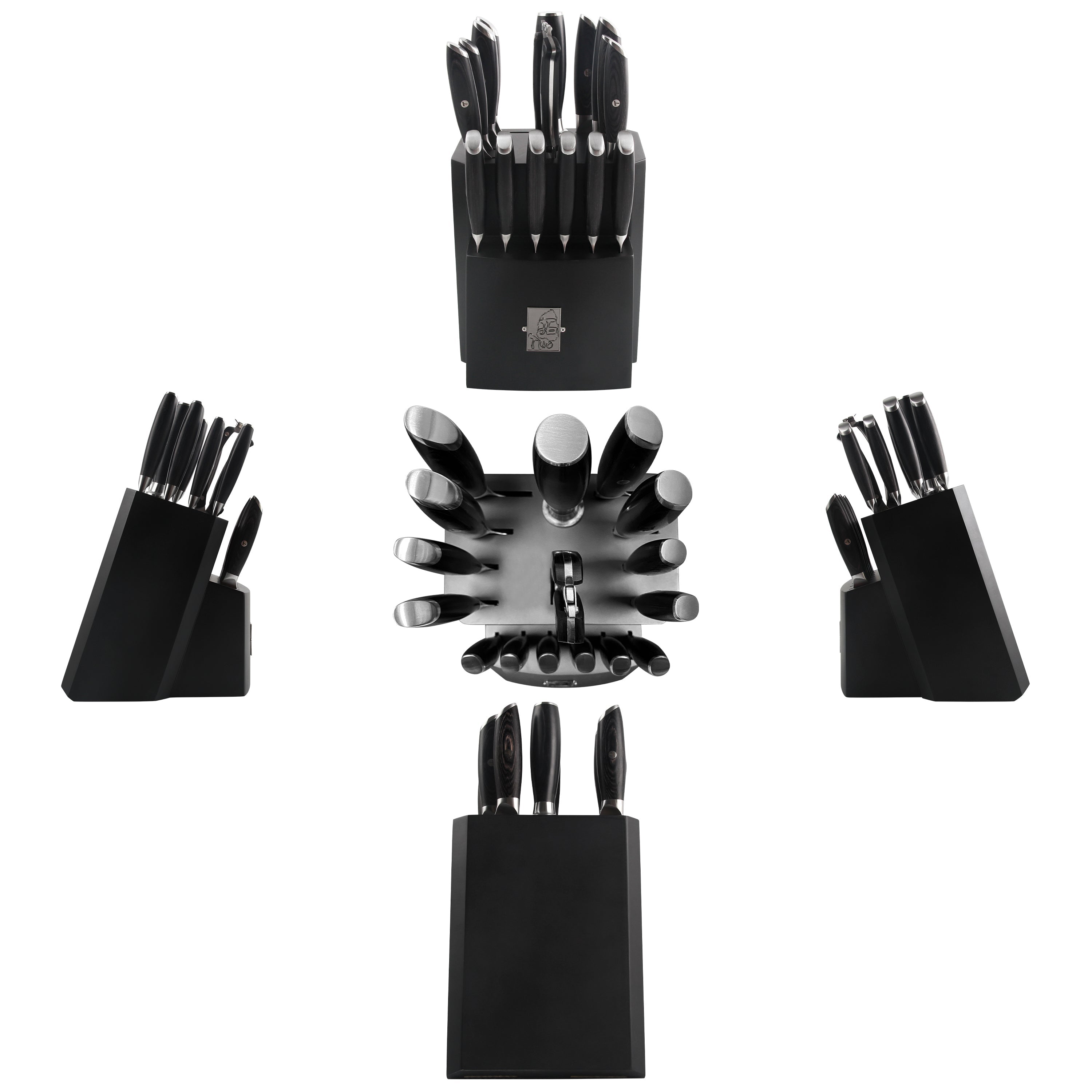 17 Pieces Professional Kitchen Knife Block Set – RITSU Knife