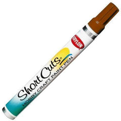 Krylon Short Cuts Paint Pen in Gloss Espresso, 0.33 ounce, featuring a fine tip for detailed craft and art projects.