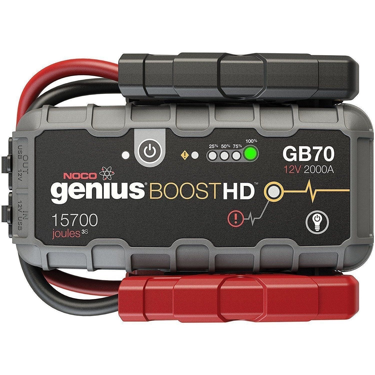 NOCO Genius Boost HD GB70 2000 Amp 12V UltraSafe Lithium Jump Starter–  Wholesale Home