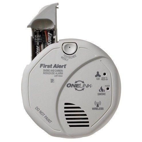 BRK First Alert SCO500B Carbon Monoxide & Smoke Alarm, Wireless