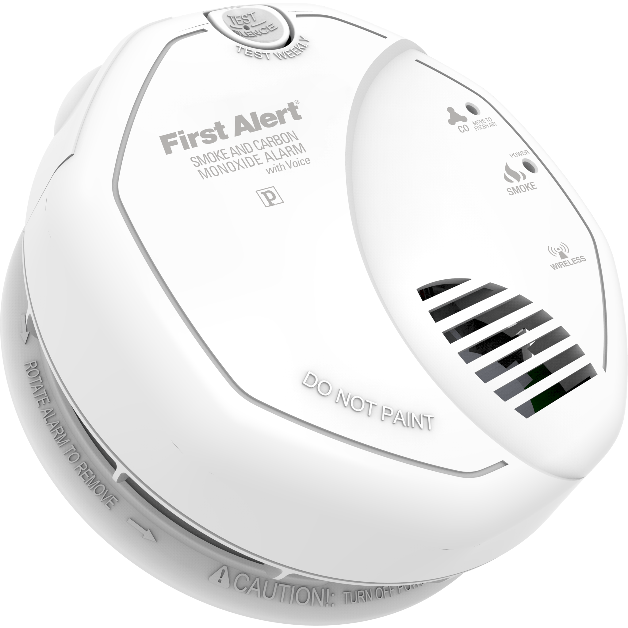 BRK First Alert SCO500B Carbon Monoxide & Smoke Alarm, Wireless