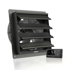 AC Infinity - Airlift T12, Shutter Exhaust Ventilation Fan 12", Temperature and Humidity Controller
