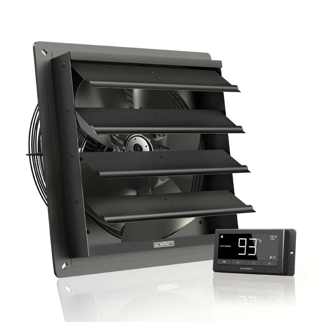 AC Infinity Airlift T14, Shutter Exhaust Ventilation Fan 14