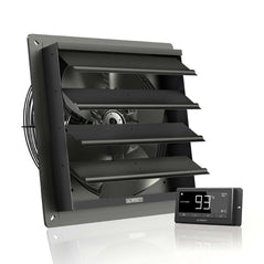 AC Infinity - Airlift T14, Shutter Exhaust Ventilation Fan 14", Temperature and Humidity Controller