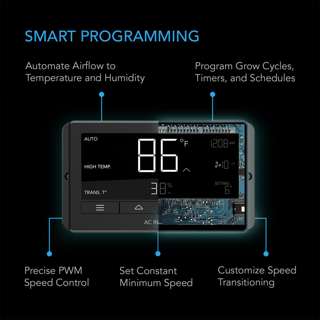 AC Infinity Thermometer / Hygrometer with Bluetooth & Phone App