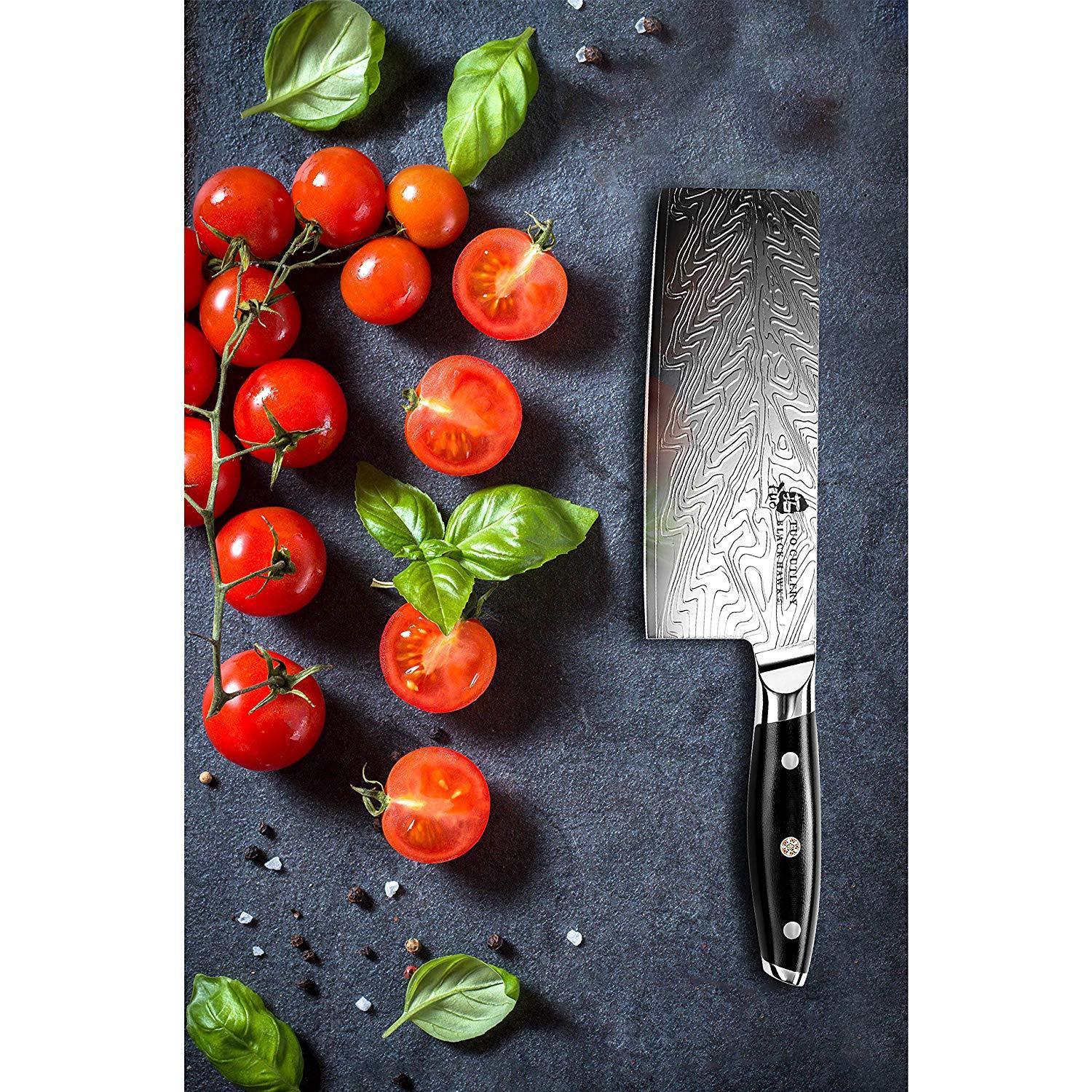 TUO Cutlery - TC1205 - Black Hawk - 7 inch Vegetable Meat Cleaver Knif–  Wholesale Home