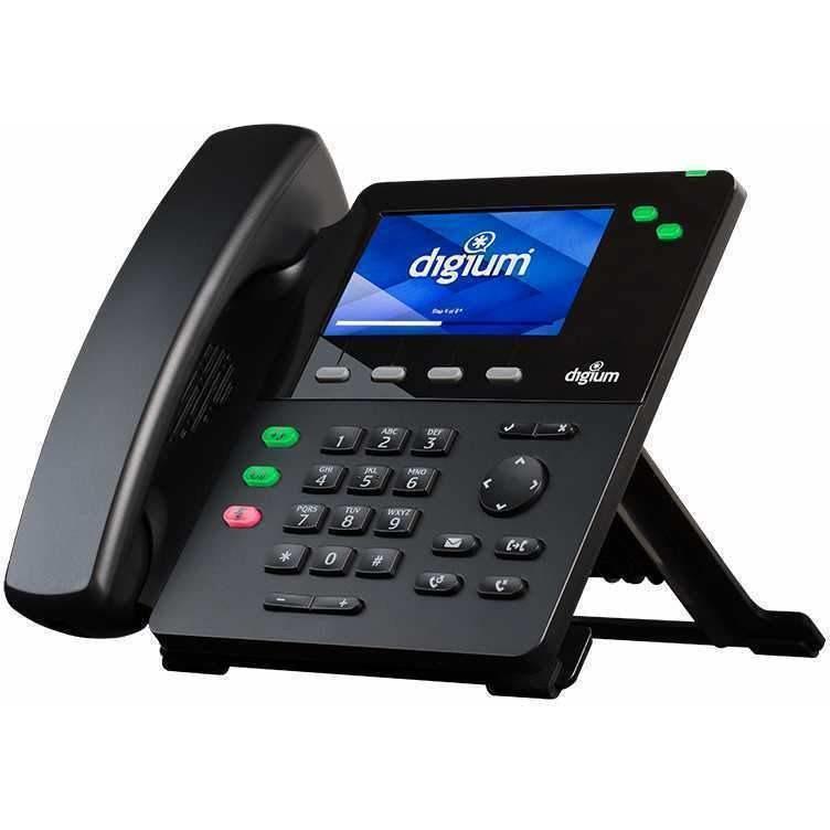 Digium D62 IP Phone 2-Line SIP with HD Voice, Gigabit, 4.3 Inch Color  Display, Icon Keys 通販