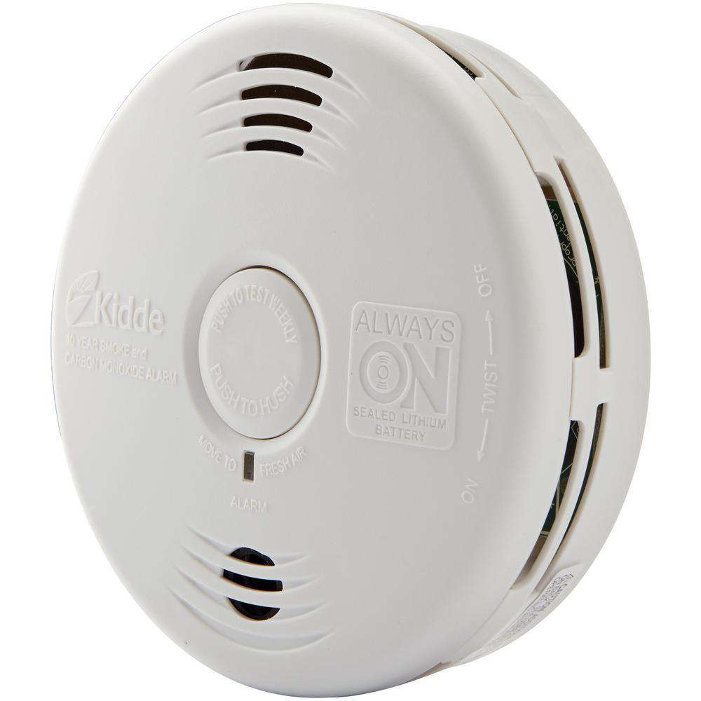 Worry-Free AC Wire-in Combination Smoke & Carbon Monoxide (CO