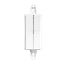 Tresco L-WLD-2WAL-WH-1 / FREEDiM Series Deco Wall Dimmer White, Two Zone