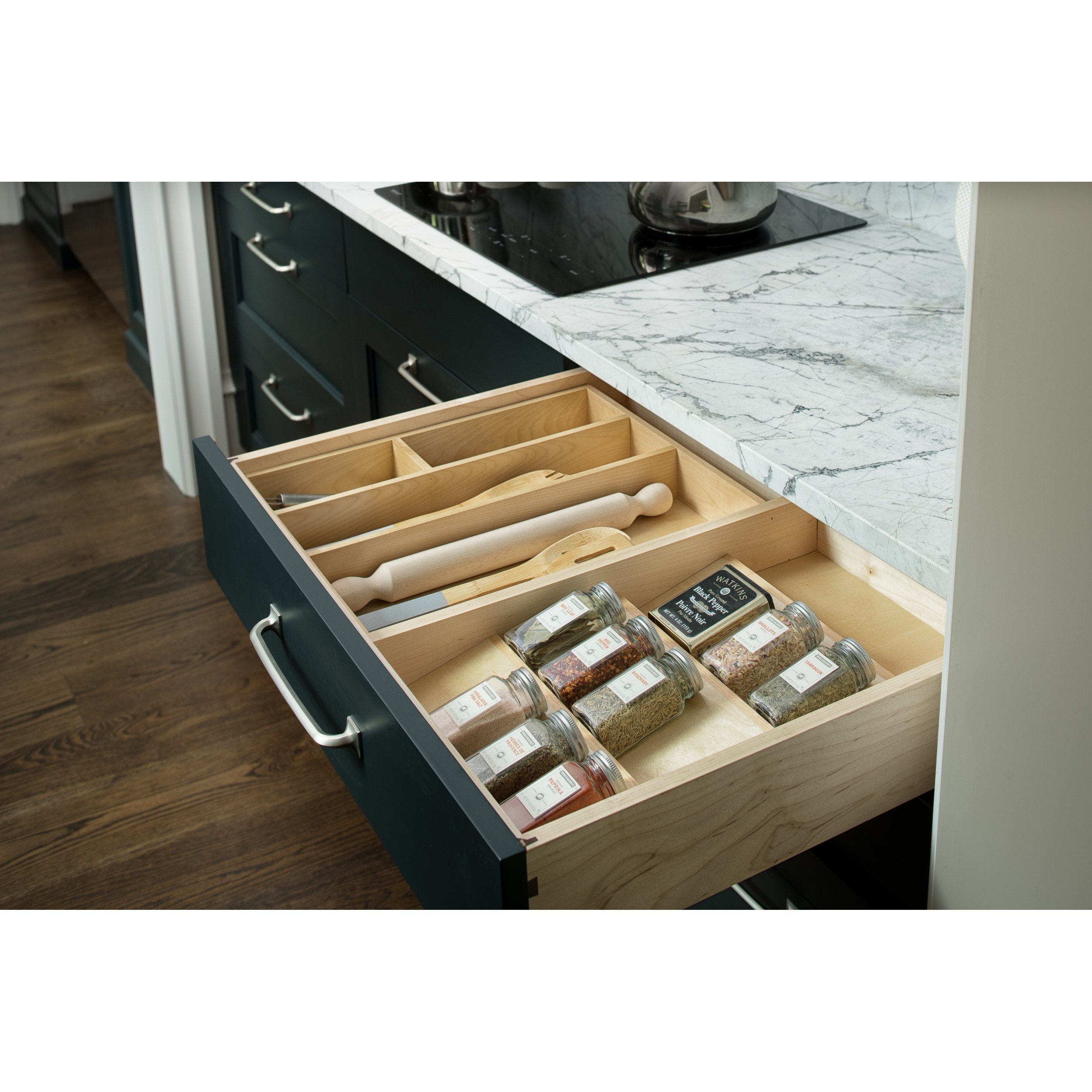Rev-A-Shelf - 4WD-22-1 - Tall Wood Divider for Drawer Organizers