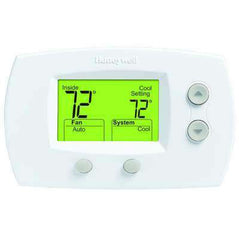 Honeywell - TH5220D1029 Focuspro 5000 Non-Programmable 2 Heat and 2 Cooling Thermostat - Wholesale Home Improvement Products